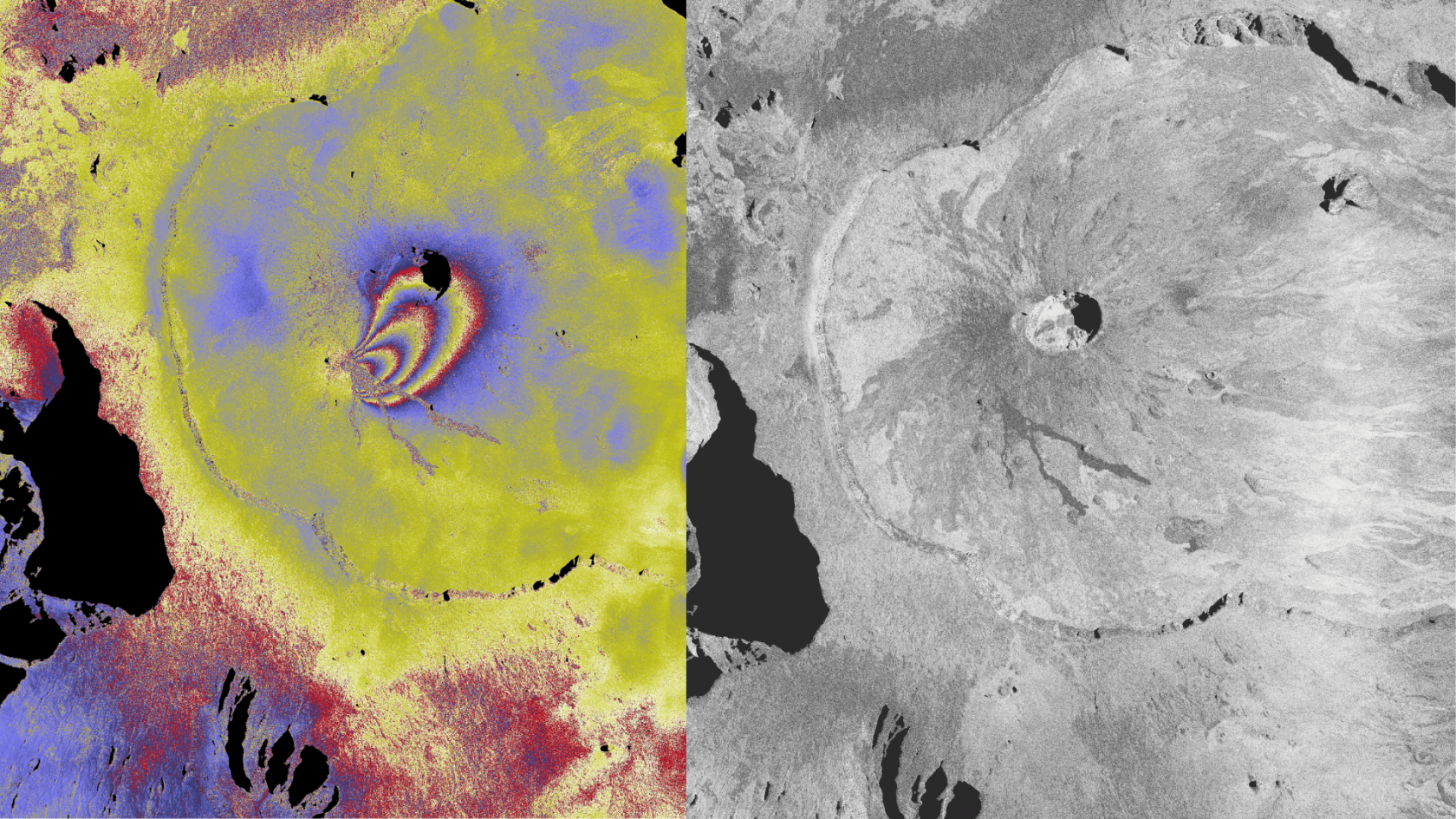 image satellites sentinel interferometrie