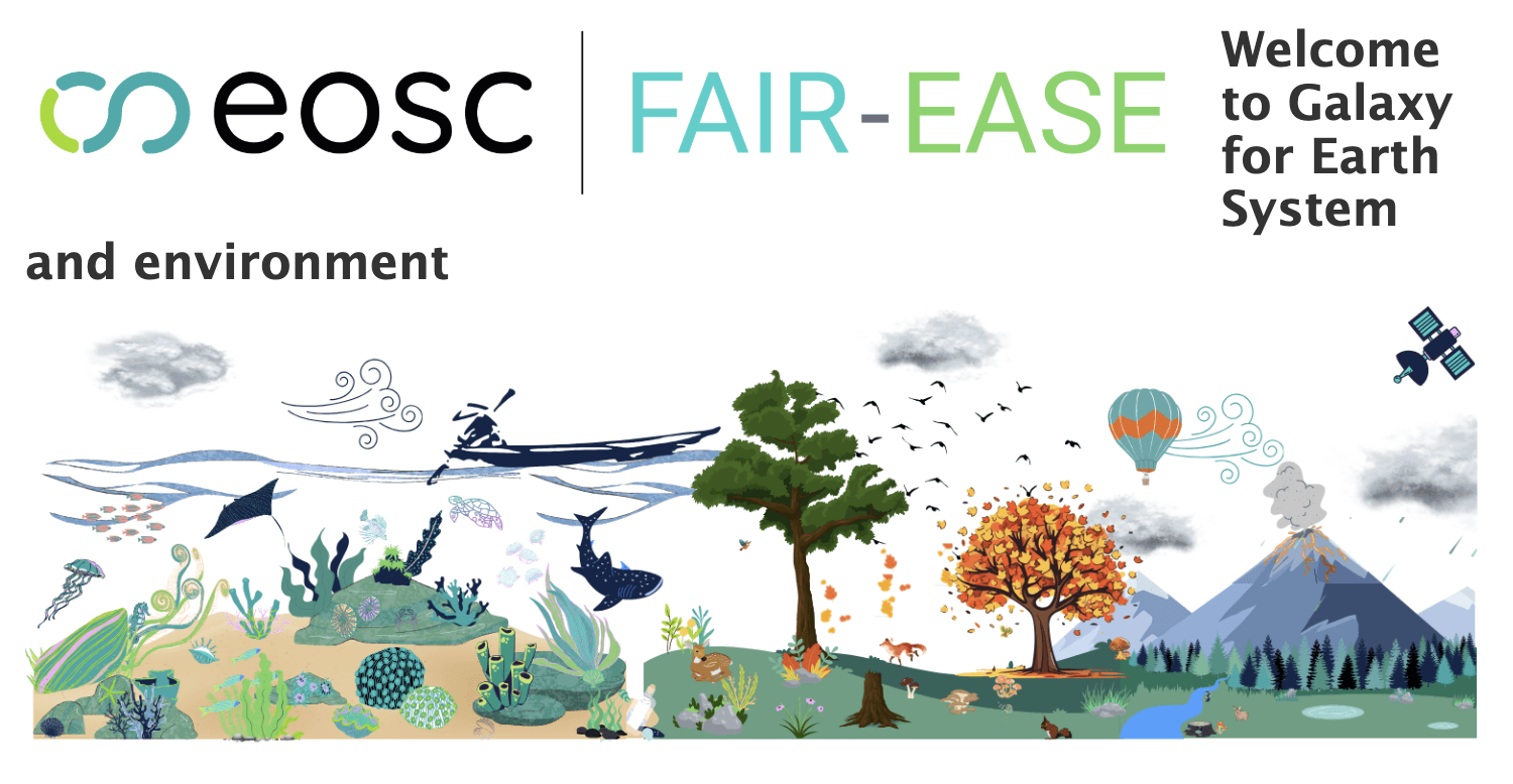 Galaxy for Earth System and environment was implemented within the project Fair-Ease.